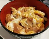 材料4つだけ！ヘルシーお麩の卵とじ丼作り方5写真