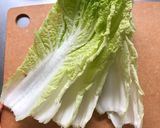 梅酢でさっぱり白菜サラダ作り方1写真