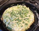 玉ねぎの葉でお好み焼き作り方5写真