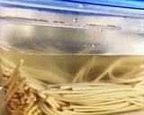 うちにあった残り物de和風パスタ作り方3写真