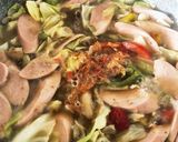 うちにあった残り物de和風パスタ作り方5写真