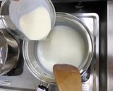 桃のミルクプリン作り方5写真