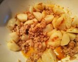 かぶと鶏挽肉のそぼろ煮作り方6写真
