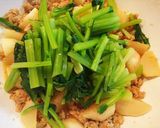 かぶと鶏挽肉のそぼろ煮作り方7写真
