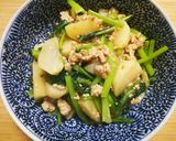 かぶと鶏挽肉のそぼろ煮作り方8写真
