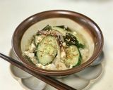 味噌汁リメイク冷や汁【超絶簡単】作り方4写真