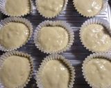 バナナ丸一本、砂糖なしカップケーキ作り方4写真