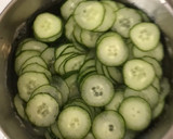 きゅうりともずくの酢の物作り方1写真