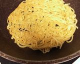 納豆+卵DEあんかけ焼そば。作り方4写真