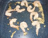 エビのスパゲッティ&玉ねぎフリッター作り方2写真