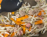 ひじきともやしのそぼろ炒め作り方1写真