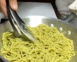 生ハムとパルミジャーノの柚子胡椒パスタ♡作り方4写真