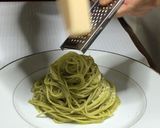 生ハムとパルミジャーノの柚子胡椒パスタ♡作り方6写真