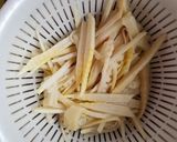 たけのこの具沢山味噌汁作り方2写真