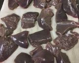 豚レバーの青椒肉絲作り方1写真