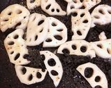 簡単・水煮レンコン炒め作り方2写真