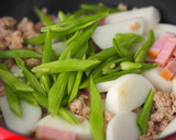 簡単♪かぶとインゲンのバタぽんそぼろ炒め作り方4写真