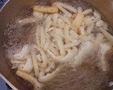 小松菜と油揚げの煮びたしみぞれポン酢作り方3写真