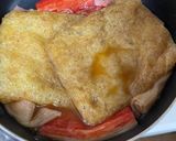 簡単！かにかまきつねうどん作り方2写真