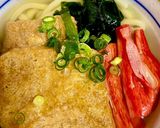 簡単！かにかまきつねうどん作り方3写真