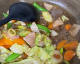 季節野菜の中華あんかけ焼きそば作り方3写真