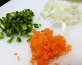高野豆腐の味噌そぼろチャーハン作り方1写真