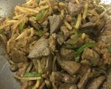 豚レバーの青椒肉絲作り方11写真