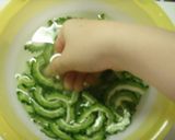 ぽりぽり☆ゴーヤの胡麻めんつゆ☆作り方2写真