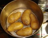 蒸しジャガイモで作るポテトサラダ作り方1写真