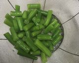 いんげんのピーナッツ和え作り方3写真