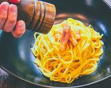濃厚カルボナーラソース パスタ作り方28写真