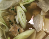 小３☆葱たっぷりのほっこり鯵のつみれ汁♪作り方10写真