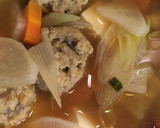 小３☆葱たっぷりのほっこり鯵のつみれ汁♪作り方12写真