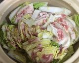 白菜と豚肉のミルフィーユ鍋作り方4写真