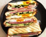 食パンバーガー作り方12写真