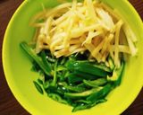 美味しい豚肉の青椒肉絲✨作り方1写真