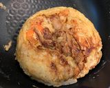 ハンバーグinお好み焼き♡作り方7写真