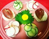 華やか♪カラフルな野菜の手まり寿司♪作り方5写真