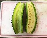 超〜簡単！ゴーヤの酢漬け　常備菜にどうぞ作り方1写真