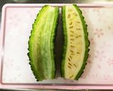 超〜簡単！ゴーヤの酢漬け　常備菜にどうぞ作り方1写真