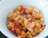 生トマトでひよこ豆のラタトゥイユ風作り方5写真
