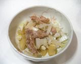 鶏せせり肉とふんわりジャガイモの旨煮作り方3写真