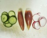 華やか♪カラフルな野菜の手まり寿司♪作り方2写真