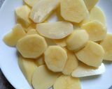 ミートソースとじゃが芋のとろとろ卵焼き♪作り方1写真