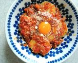 ミートソースとじゃが芋のとろとろ卵焼き♪作り方8写真