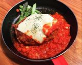 煮込みハンバーグ　トマトソース作り方7写真