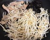 もやしと豚肉のこっくり味噌炒め作り方4写真