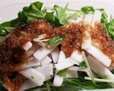 水菜と長芋の和風サラダ作り方3写真