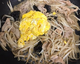 もやしと豚肉のこっくり味噌炒め作り方5写真