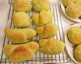 緑のお野菜たっぷりパン作り方6写真